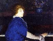 George Wesley Bellows Emma at the Piano Spain oil painting artist